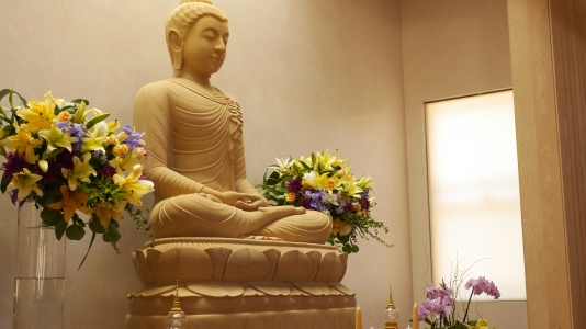 Abhayagiri Reception Hall Buddha Image